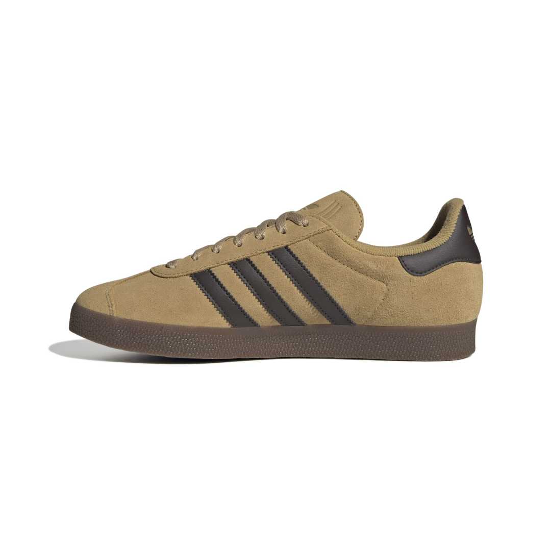 Gazelle - Golden Beige/Dark Brown/Gold Metallic
