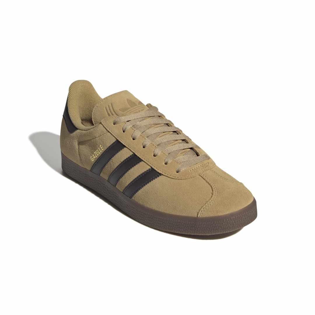 Gazelle - Golden Beige/Dark Brown/Gold Metallic