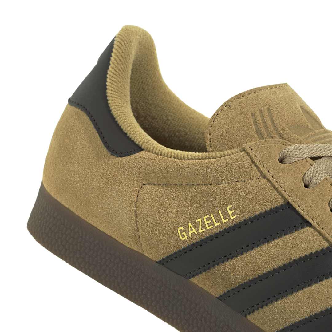 Gazelle - Golden Beige/Dark Brown/Gold Metallic