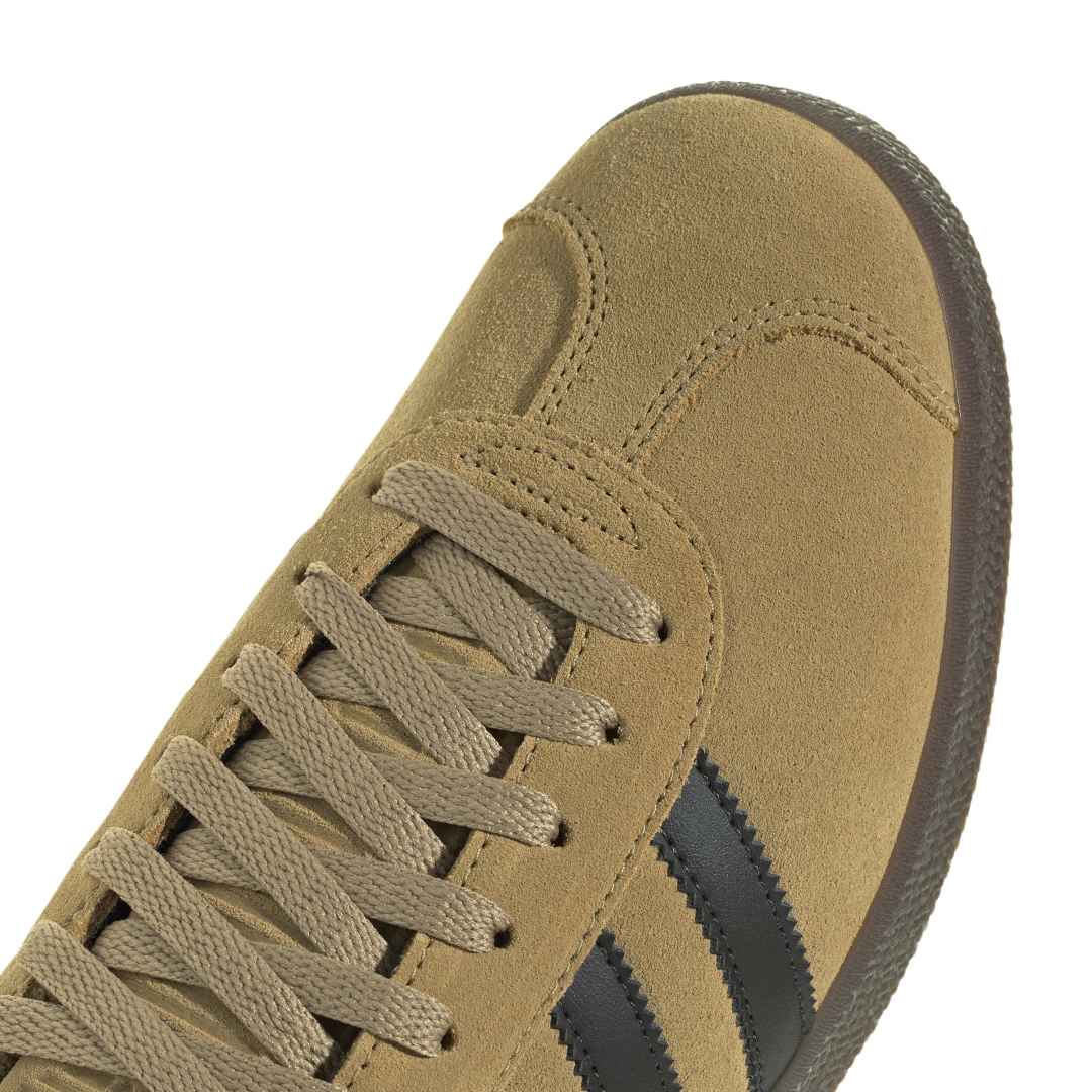 Gazelle - Golden Beige/Dark Brown/Gold Metallic