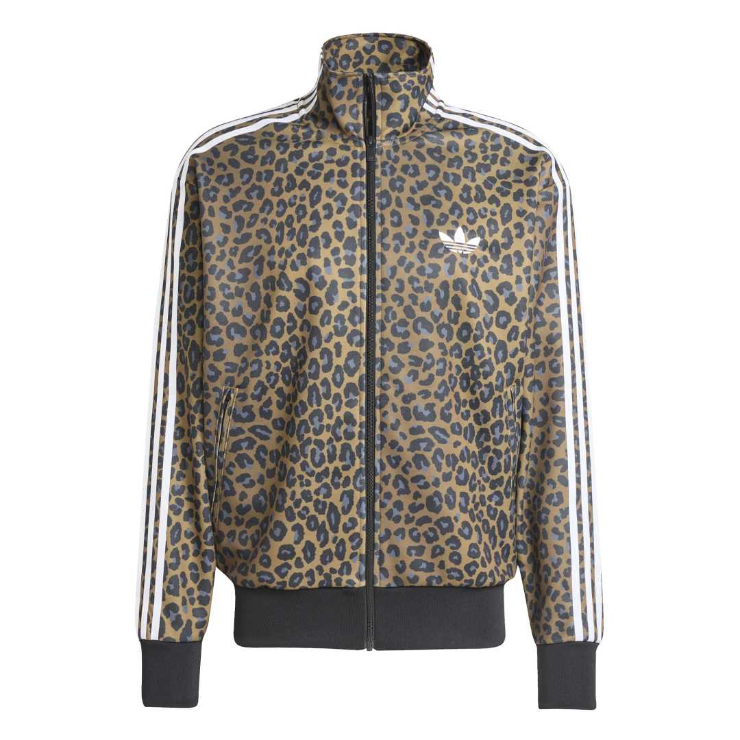 Firebird Loose Leopard Trackjacket - Bronze Strata