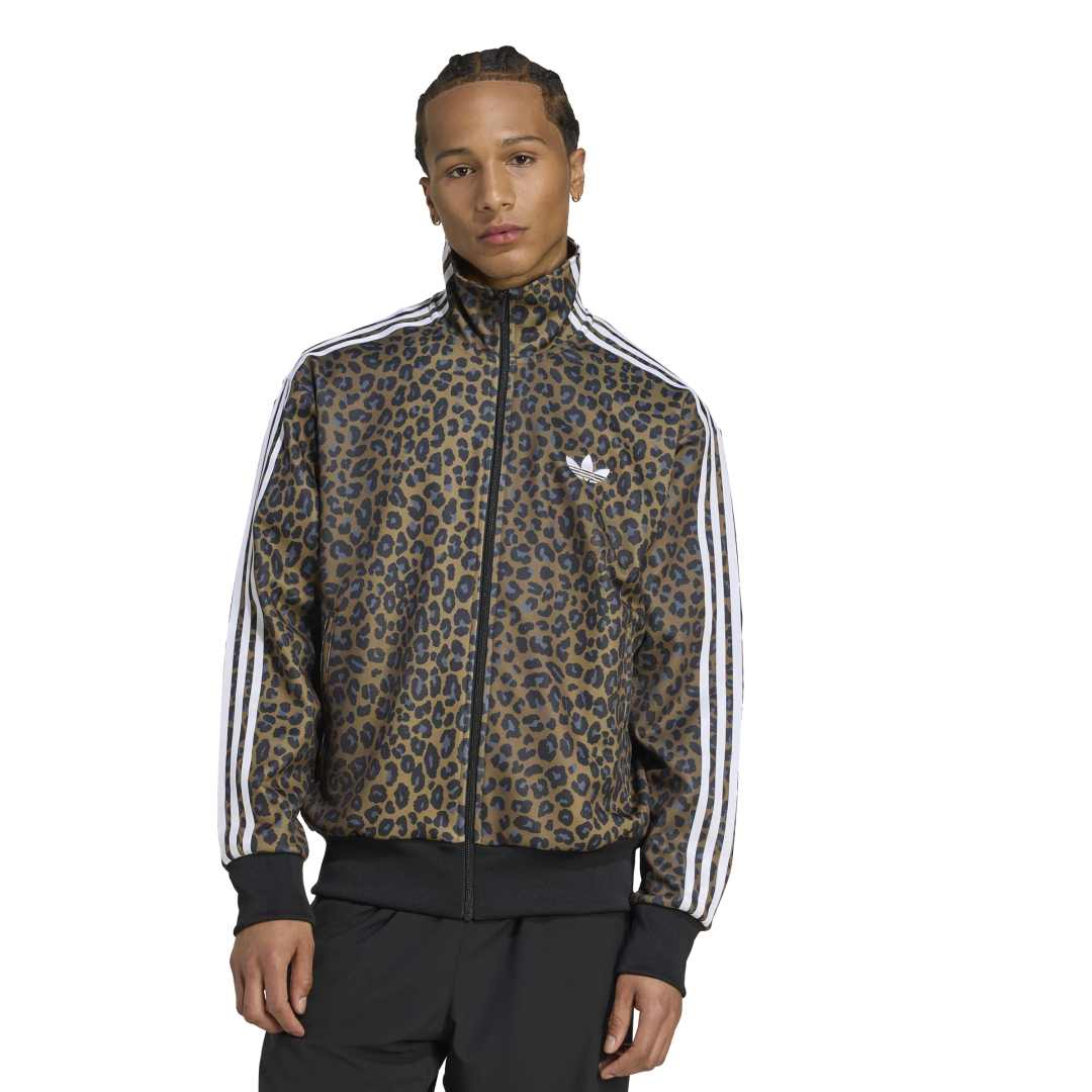 Firebird Loose Leopard Trackjacket - Bronze Strata
