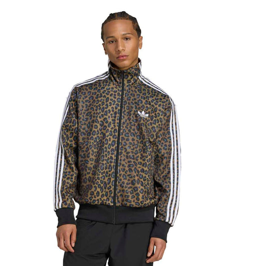 Firebird Loose Leopard Trackjacket - Bronze Strata