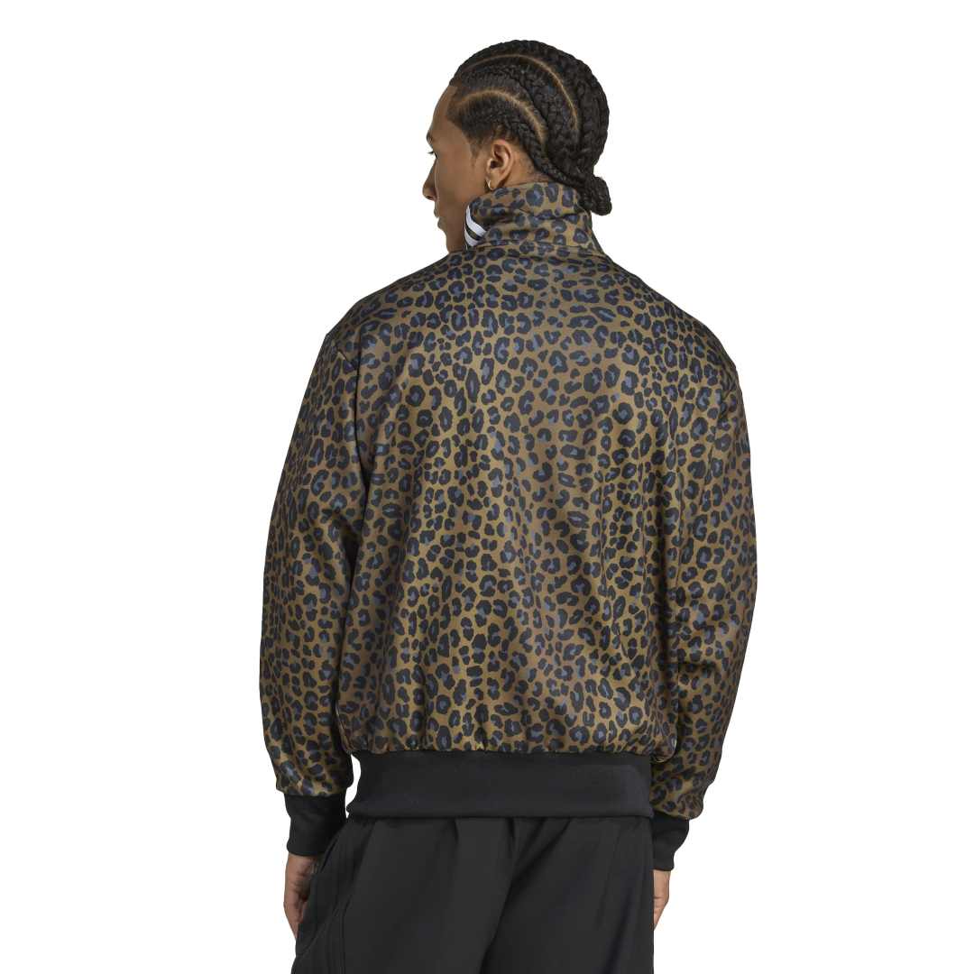 Firebird Loose Leopard Trackjacket - Bronze Strata
