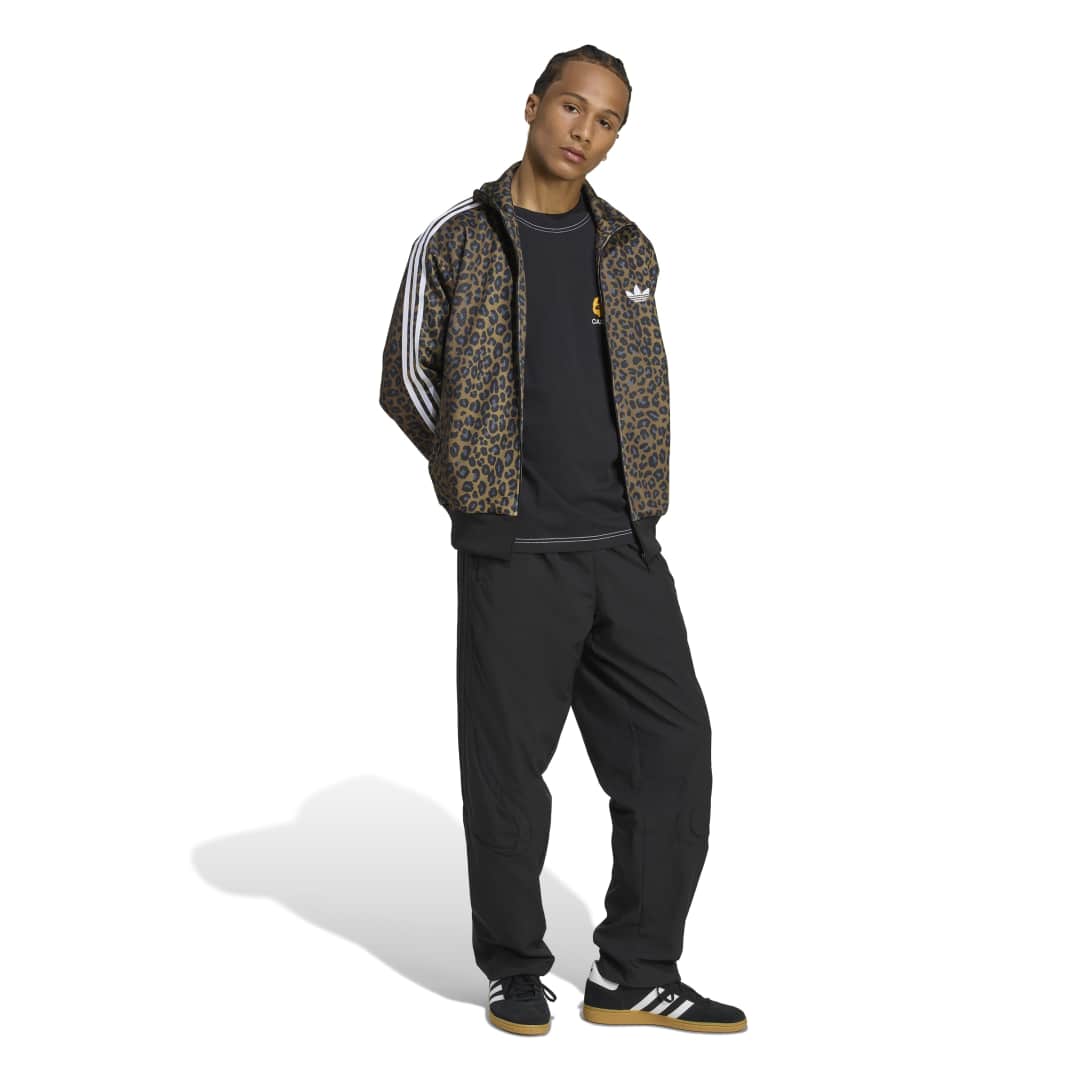 Firebird Loose Leopard Trackjacket - Bronze Strata