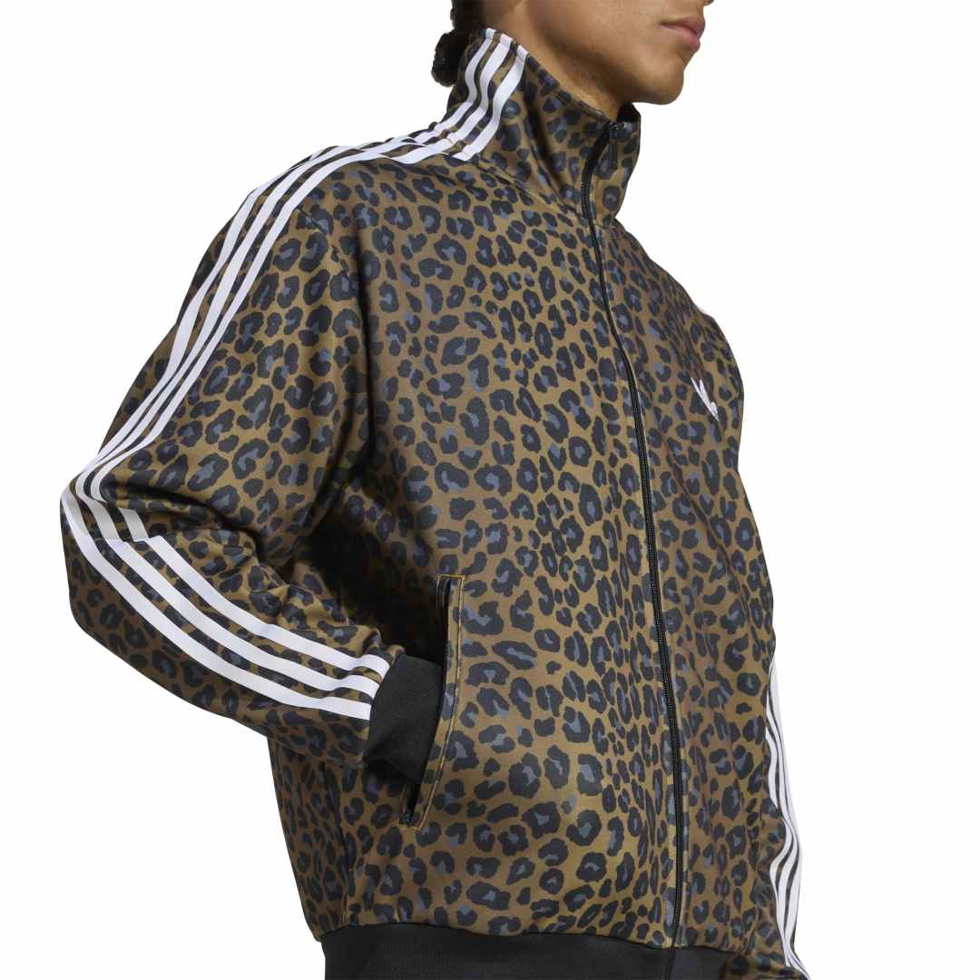 Firebird Loose Leopard Trackjacket - Bronze Strata