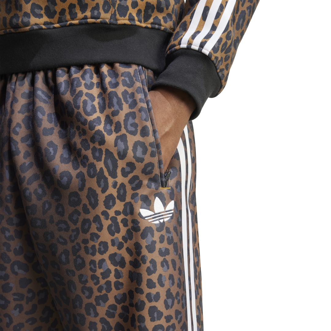 Firebird Loose Leopard Trackpant - Bronze Strata