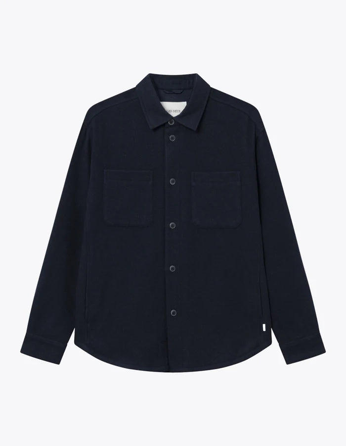 Jacob Check Wool Hybrid - Dark Navy