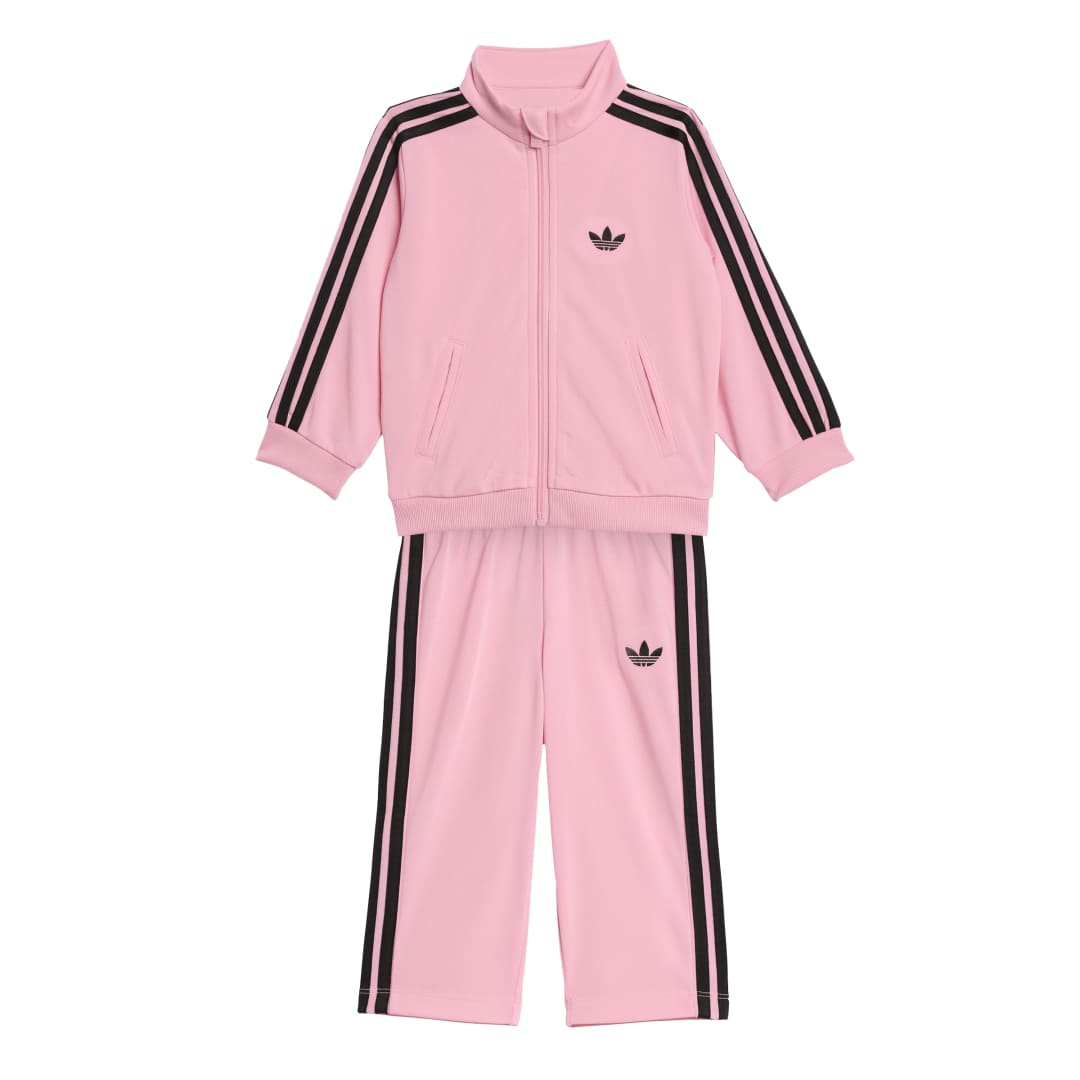 Kids Firebird Tracksuit - Light Pink/Black