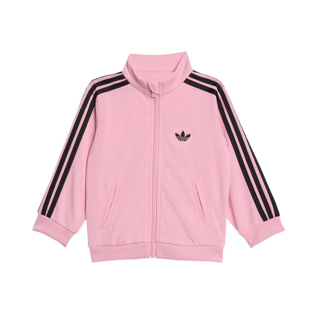 Kids Firebird Tracksuit - Light Pink/Black
