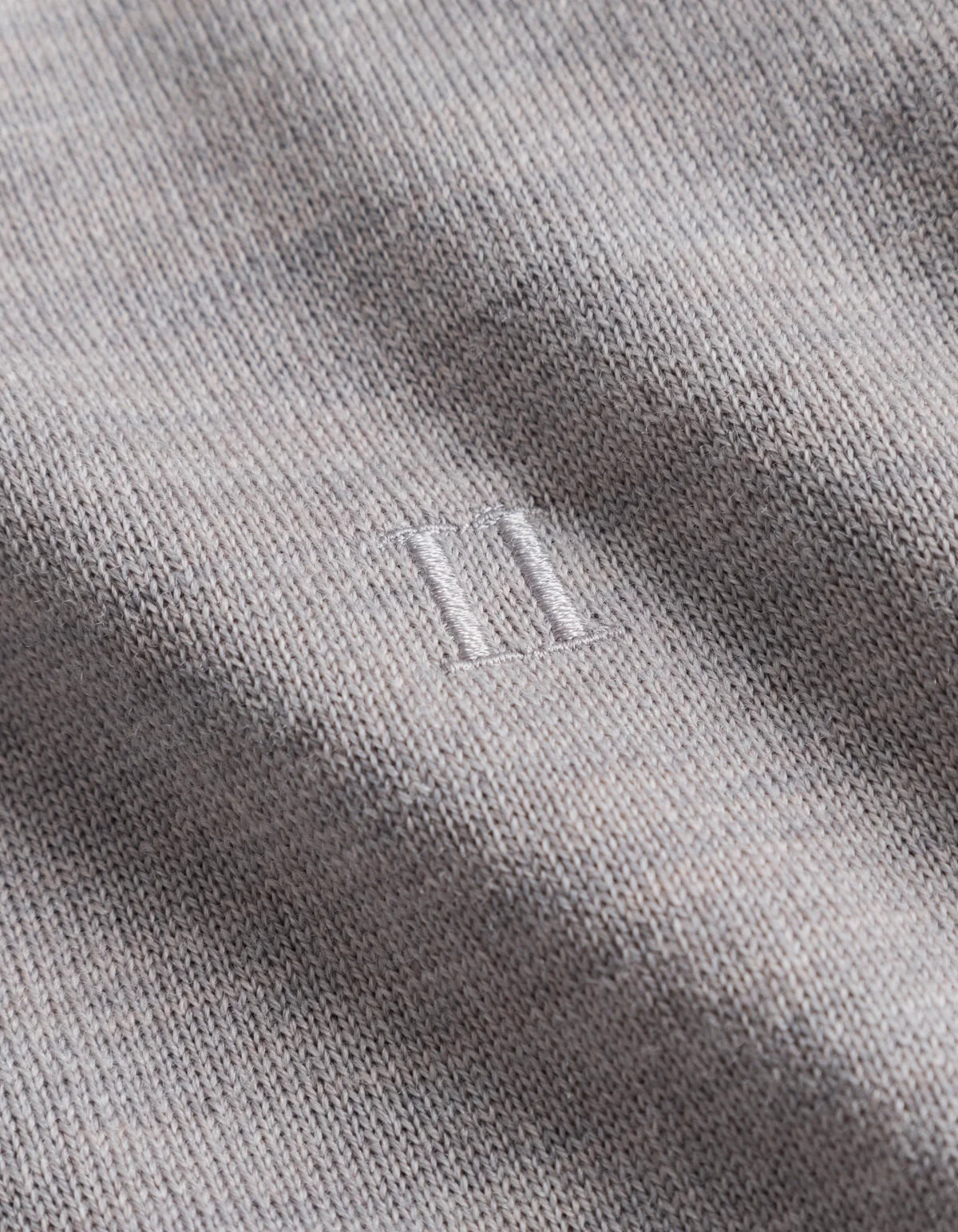 Greyson Half-Zip Merino Knit - Concrete Melange