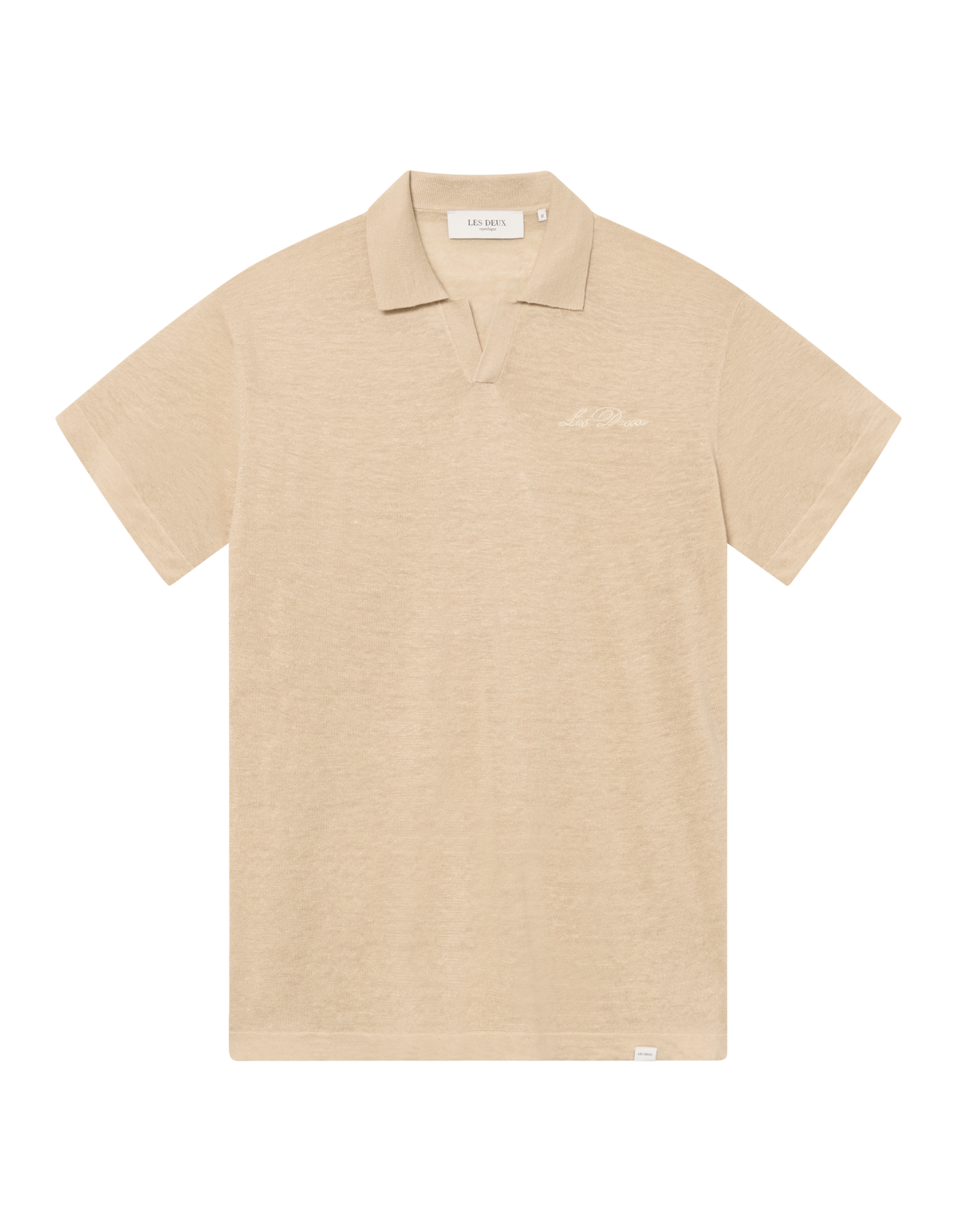 Emmanuel Polo Knit - Light Desert Sand