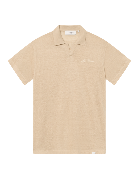 Emmanuel Polo Knit - Light Desert Sand