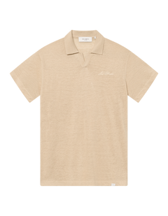 Emmanuel Polo Knit - Light Desert Sand