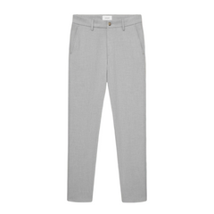 Como Regular Suit Pants - Light Grey Melange