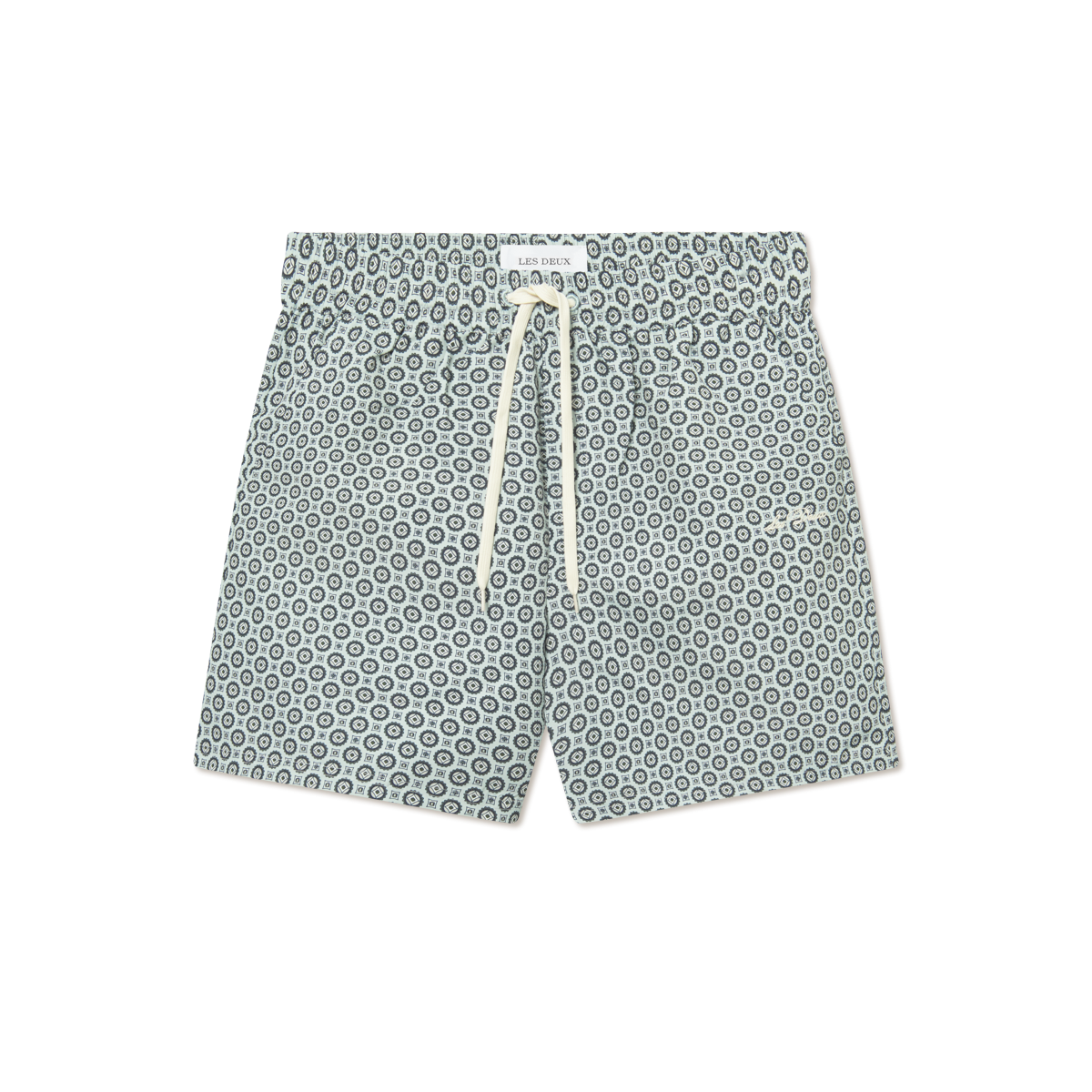 Stan Ornament AOP Swim Shorts 2.0 - Smoke Green