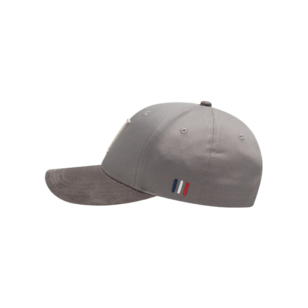 Baseball Cap Suede II - Dark Grey/Ivory