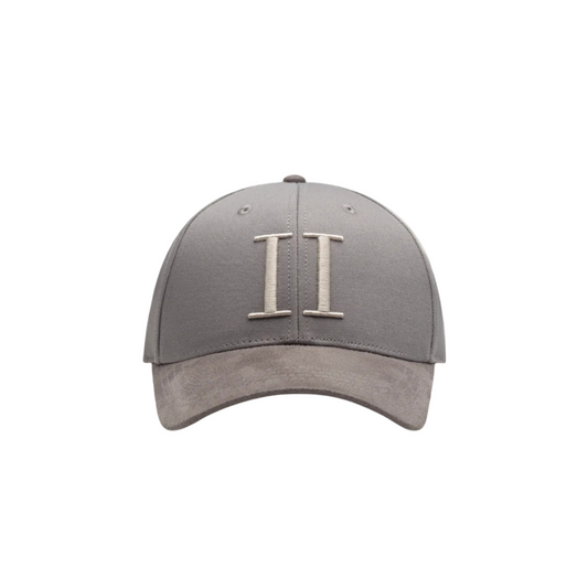 Baseball Cap Suede II - Dark Grey/Ivory