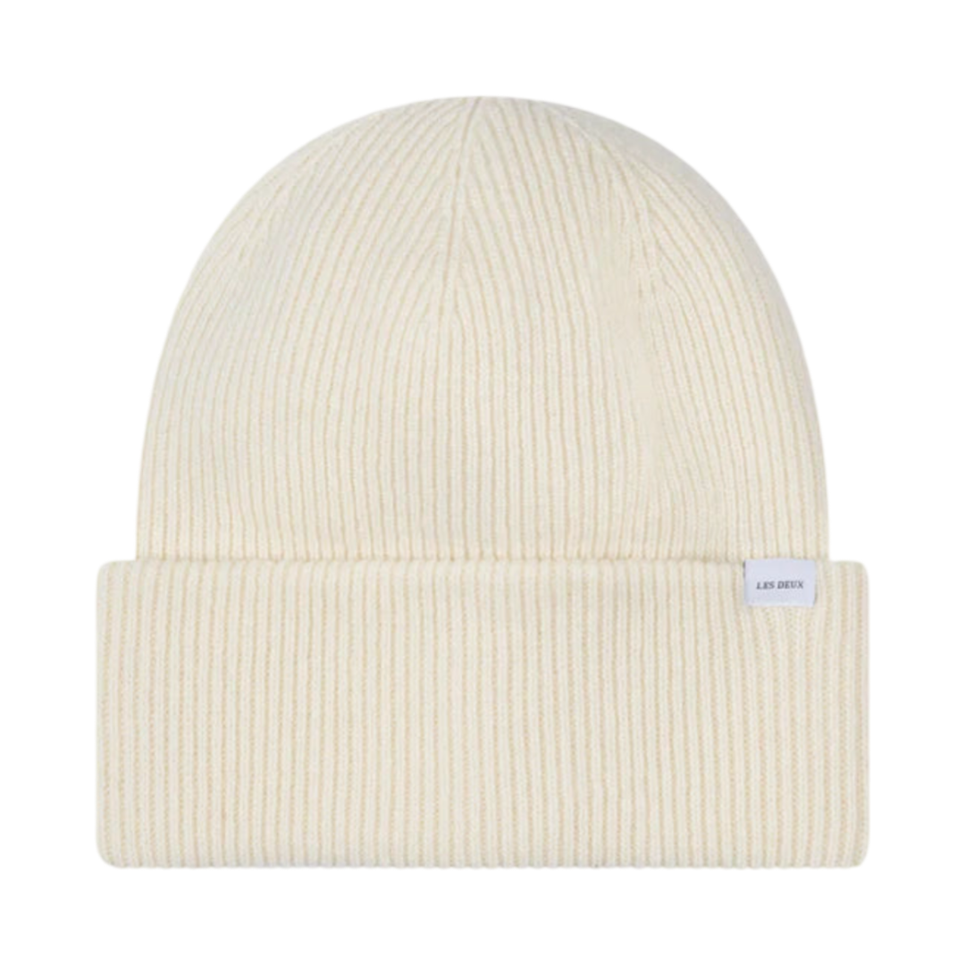 Wayne Wool Beanie - Ivory