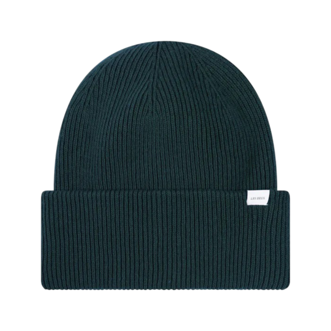 Wayne Wool Beanie - Pine Green