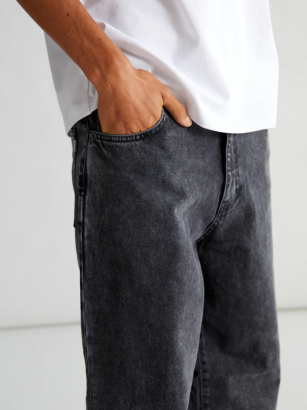 Leroy Thun Black Jeans - Dark Grey