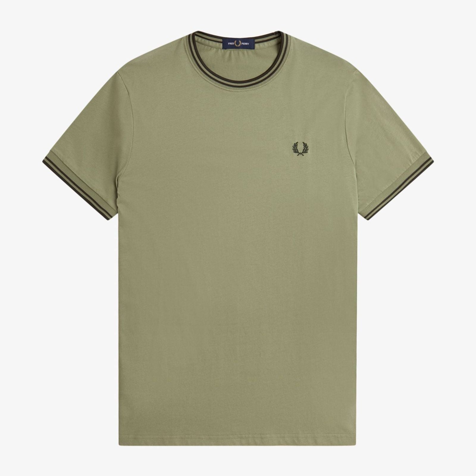 Twin Tipped T-Shirt - Olive Mint/Nigth Green