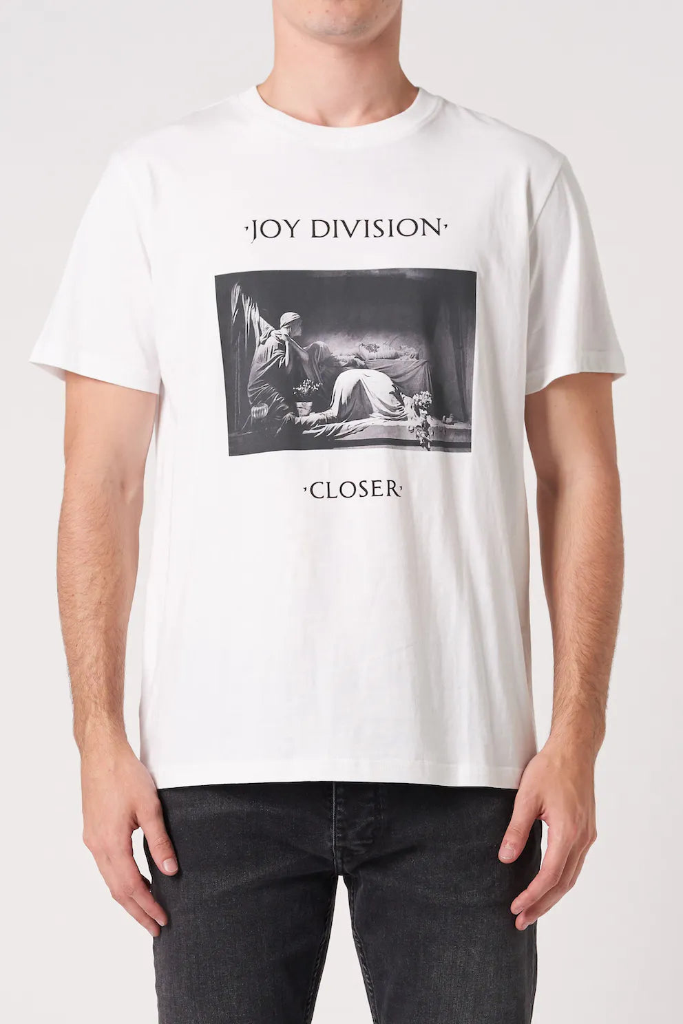 Joy Division Closer Band Tee - White