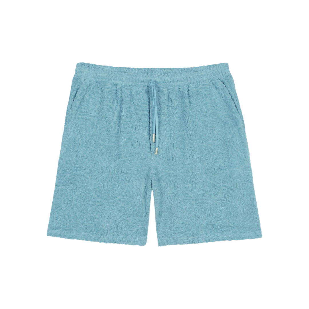 West Towel Wave Shorts - Gray Mist