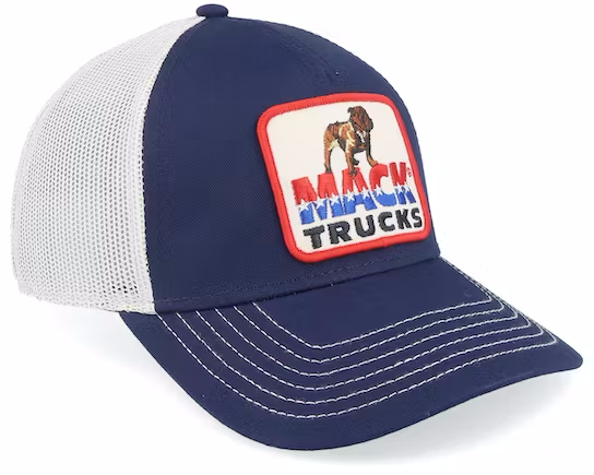 Mack Truckers - Navy/Offwhite