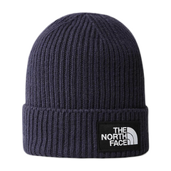 Tnf Logo Box Cuffed Beanie - Summit Navy