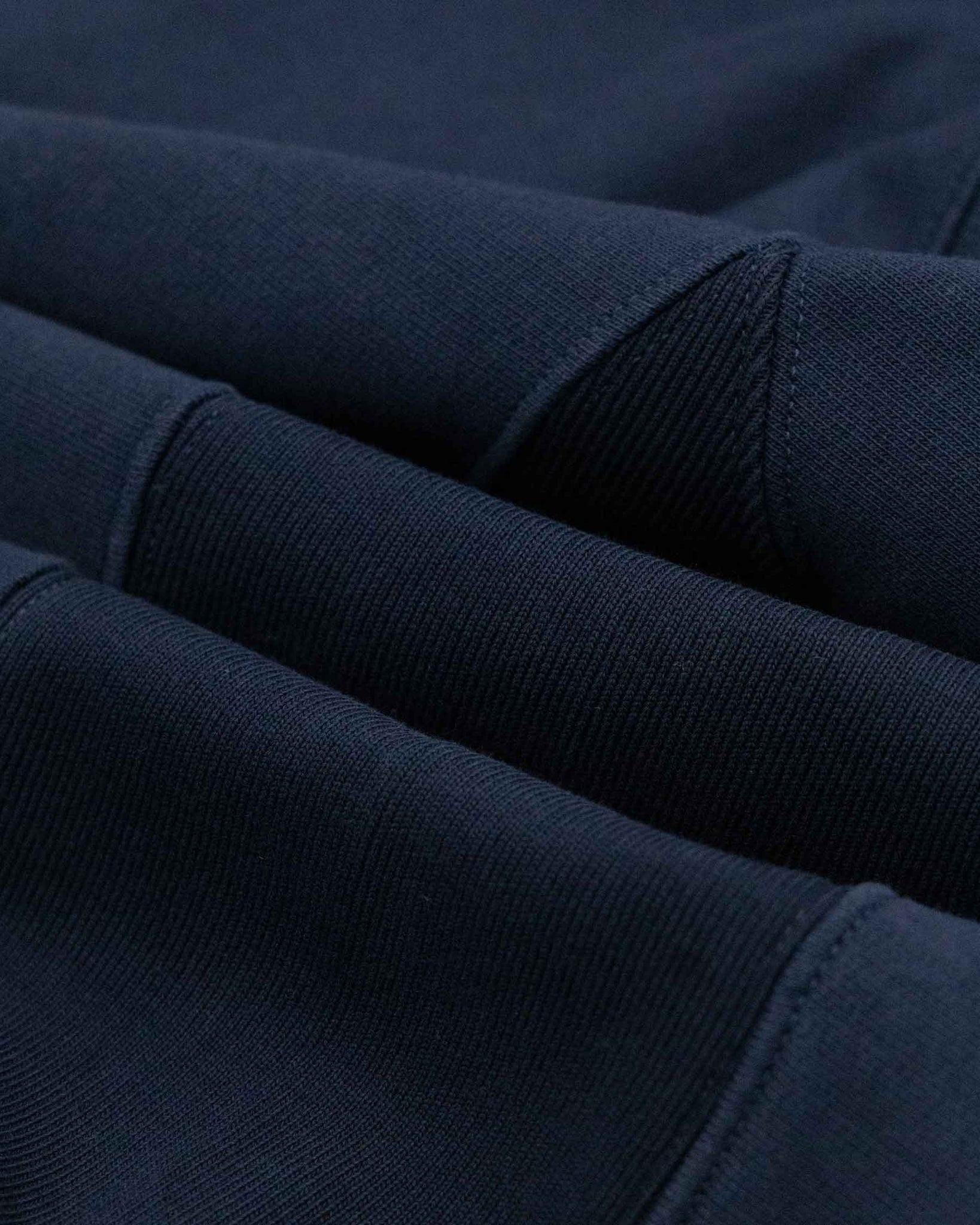 Little Signature Hood - Navy