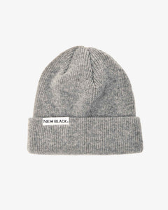 Wool Beanie - Grey Melange