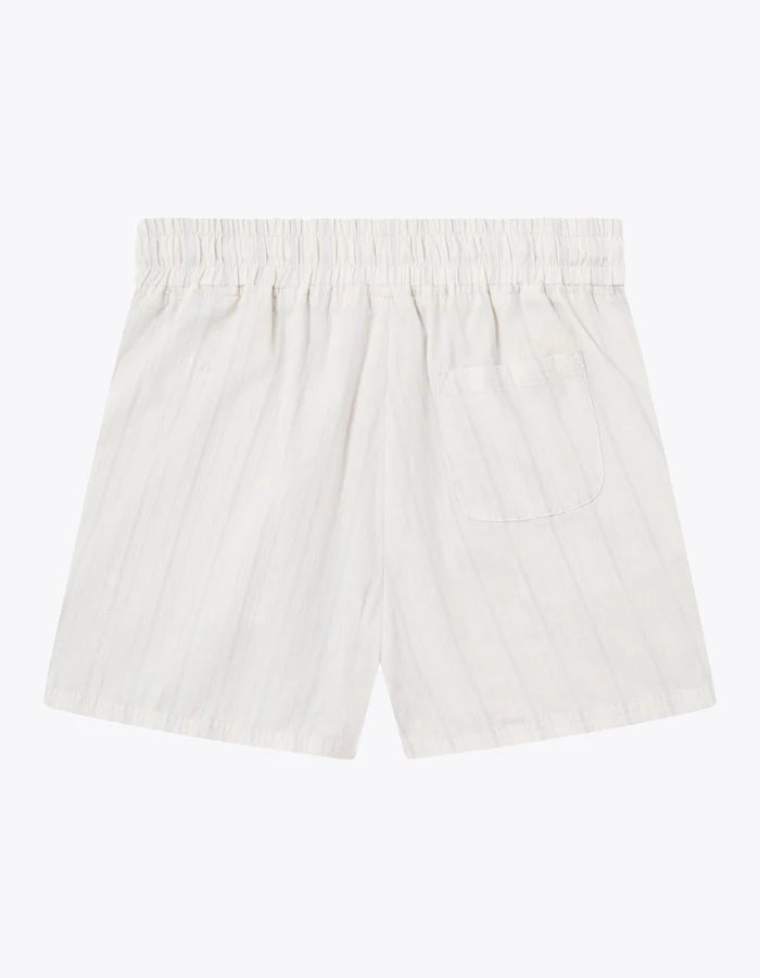 Porter Embroidery Shorts - Ivory