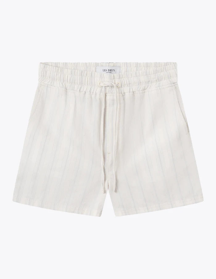 Porter Embroidery Shorts - Ivory