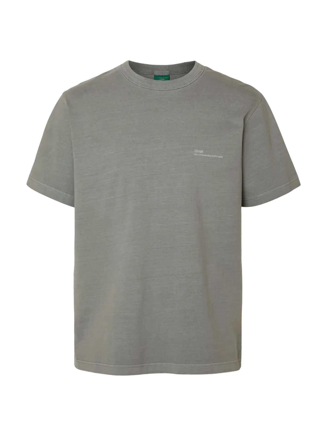 Ro Location Short-sleeve O-Neck Tee - Sharkskin London