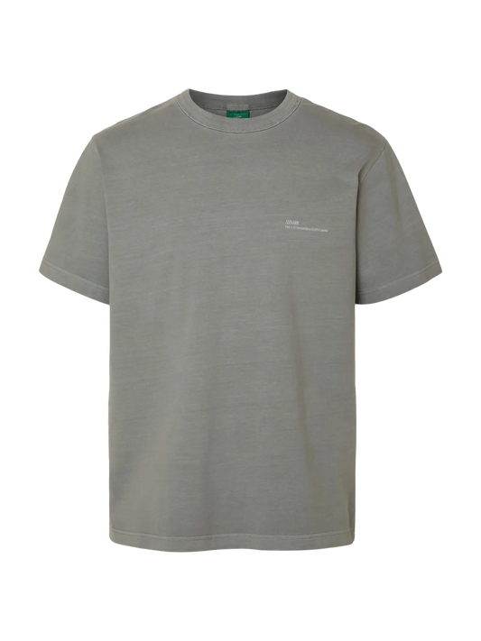 Ro Location Short-sleeve O-Neck Tee - Sharkskin London