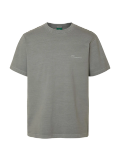 Ro Location Short-sleeve O-Neck Tee - Sharkskin London