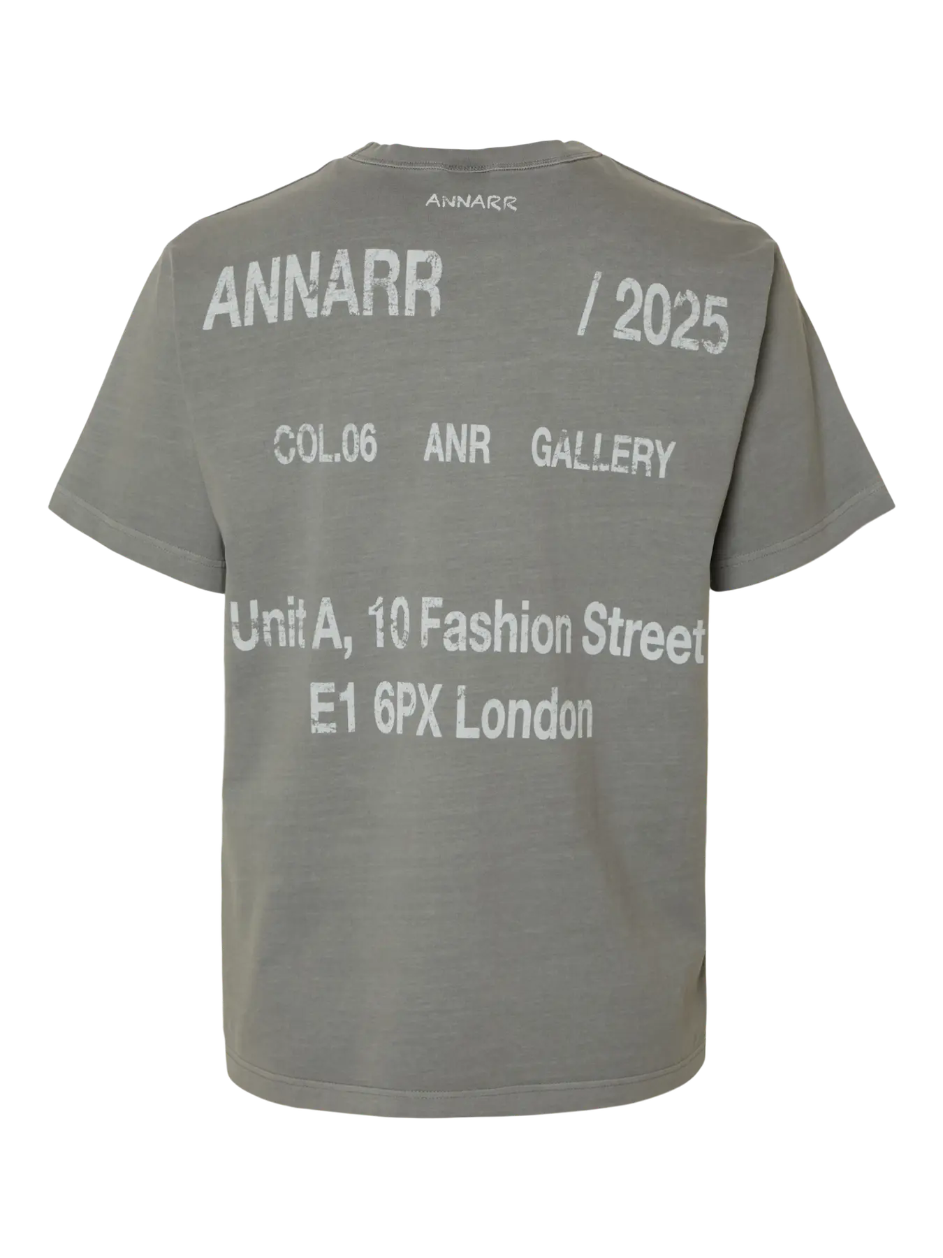 Ro Location Short-sleeve O-Neck Tee - Sharkskin London