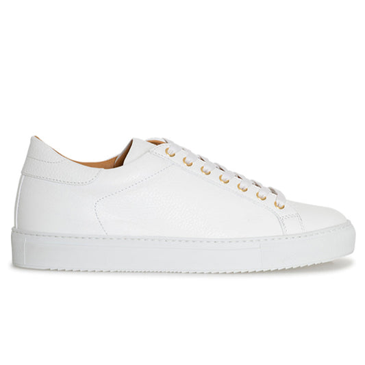 Wingfield - Pebbled Leather White