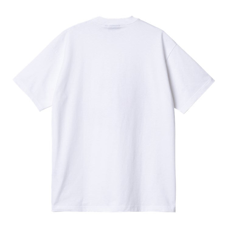 Buddy Short-sleeve T-shirt - White/Pink