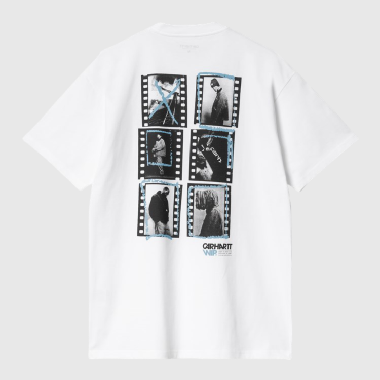 Contact Sheet Short-sleeve T-Shirt - White