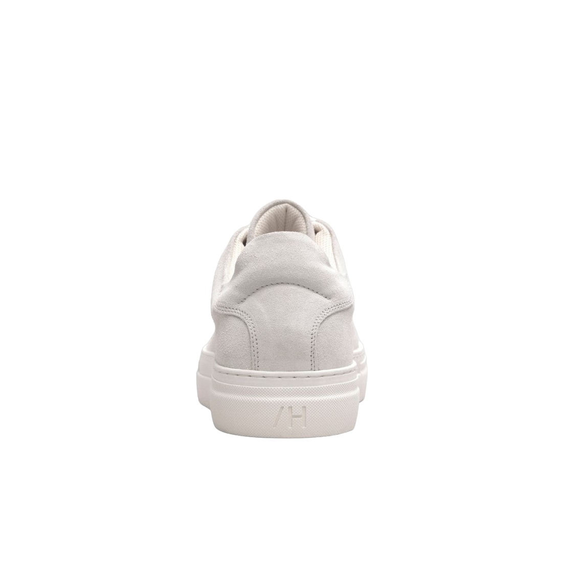 David Chunky Suede Trainer - White