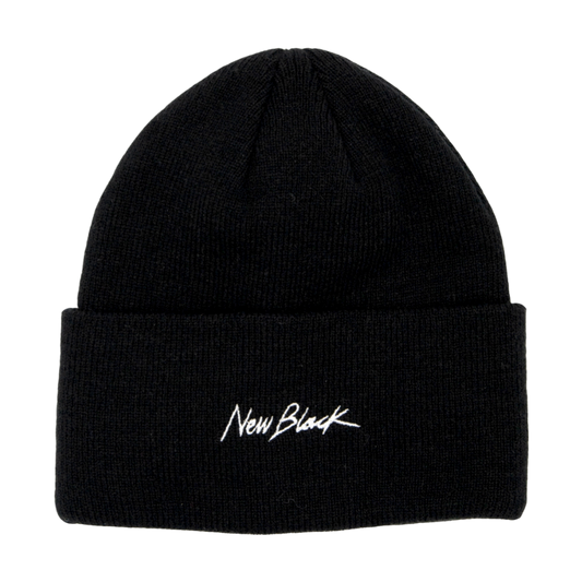 Little Signature Beanie - Black