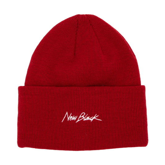 Little Signature Beanie - Raspberry