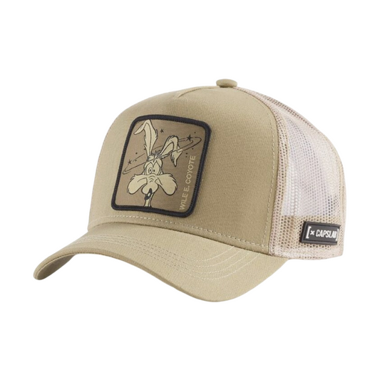 Looney Tunes Wile E  Coyote Trucker - Beige