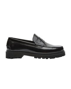 Austin - Black polido leather
