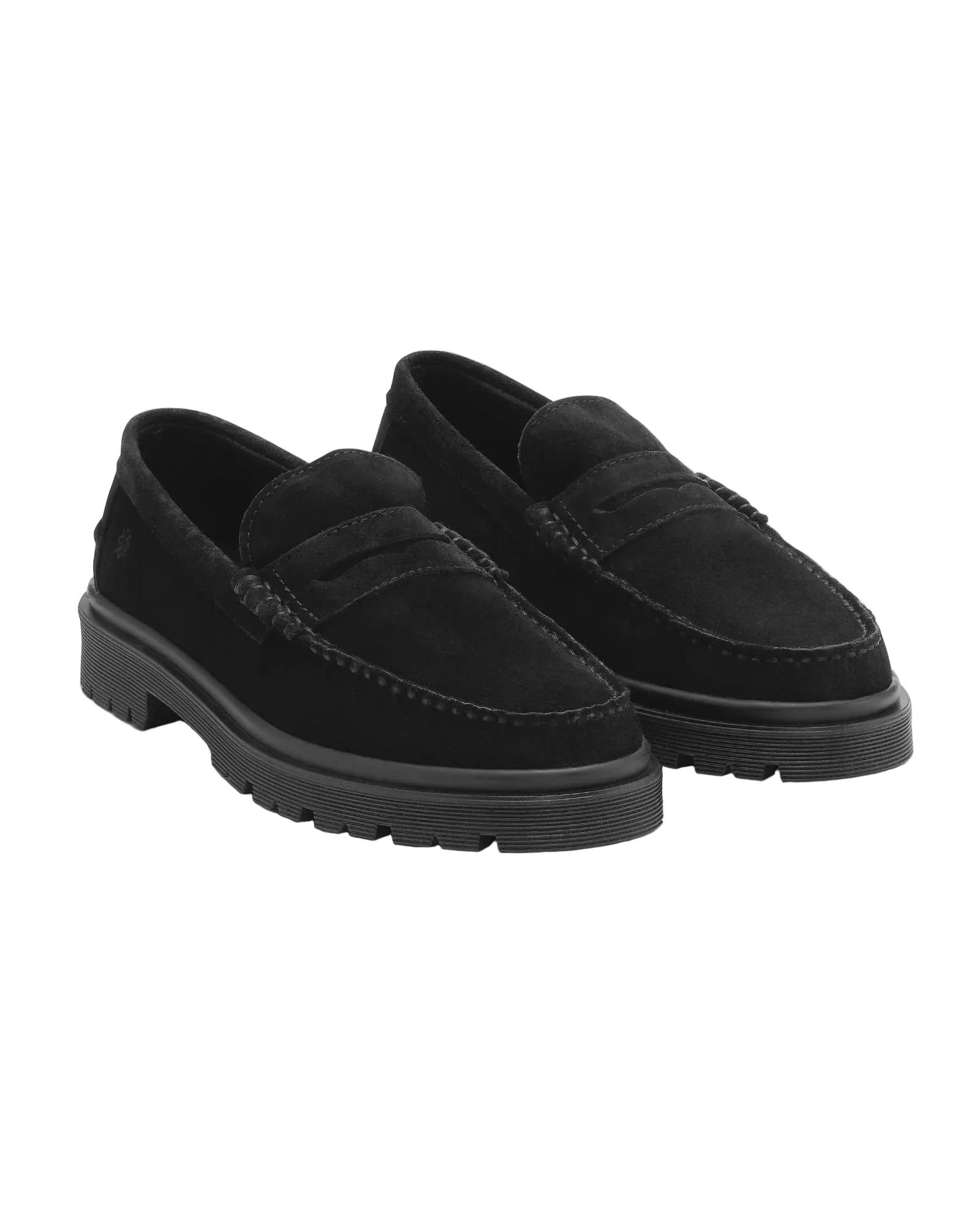 Austin - Black Suede