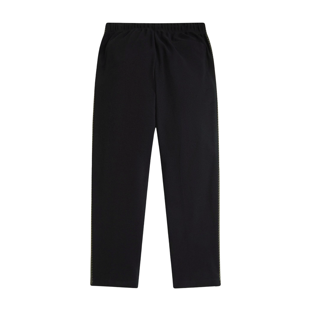 Tennis Grip Taped Track Pant - Black