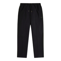 Tennis Grip Taped Track Pant - Black