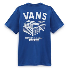 Vans Record Label Short-sleeve Tee - True Blue